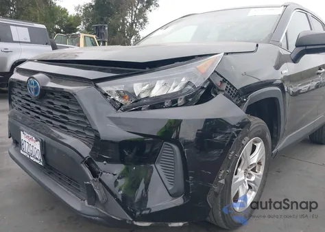 2021 Toyota Rav4 Hybrid Le z USA, uszkodzony, nr VIN JTML6RFV5MD507378